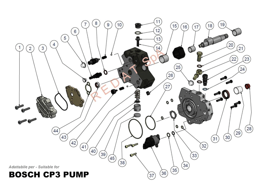 BOSCH CP3 PUMP